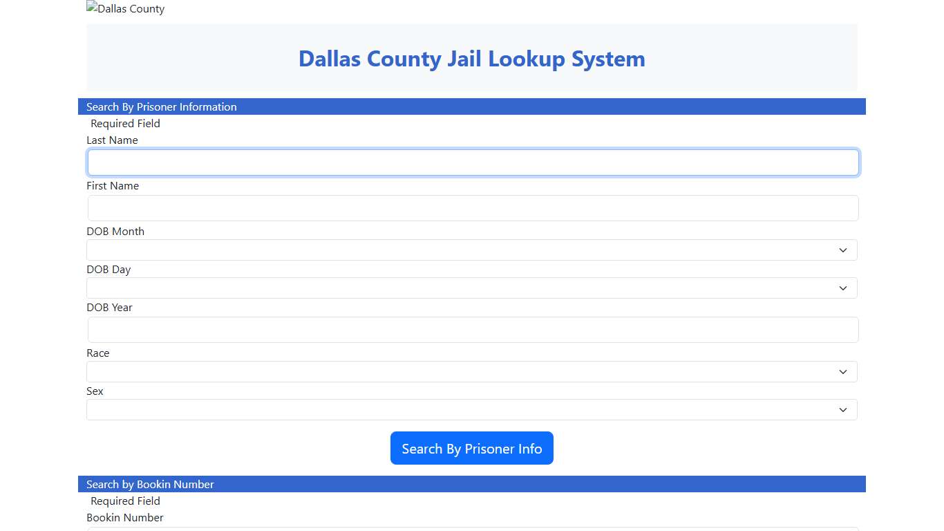 Dallas County Online Jail Search